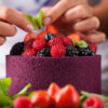Velvet Berry Mousse Cake